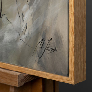 Rahmen aus natürlichem Holz – Detail