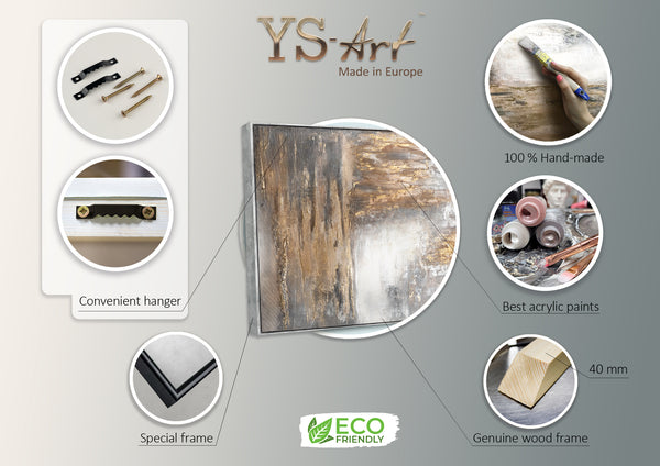 Handgemalte Acryl Wandkunst