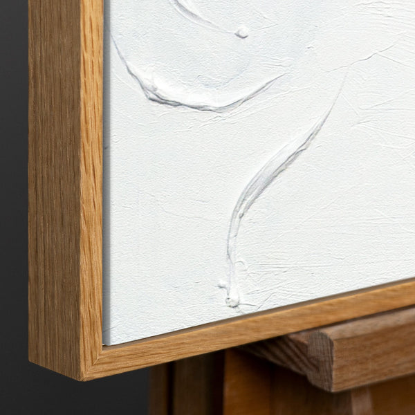 Rahmen aus natürlichem Holz – Detail