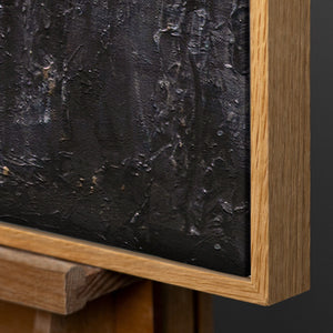 Rahmen aus natürlichem Holz – Detail