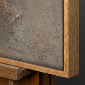 Rahmen aus natürlichem Holz – Detail