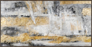 Acrylmalerei auf Leinwand Detail