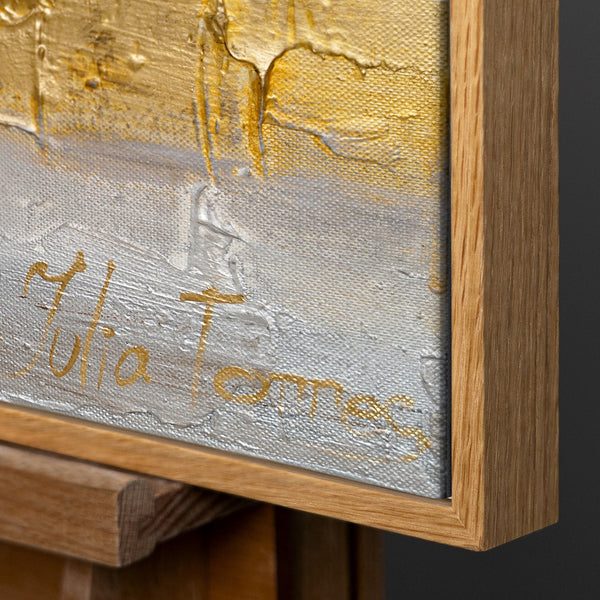 Rahmen aus natürlichem Holz – Detail