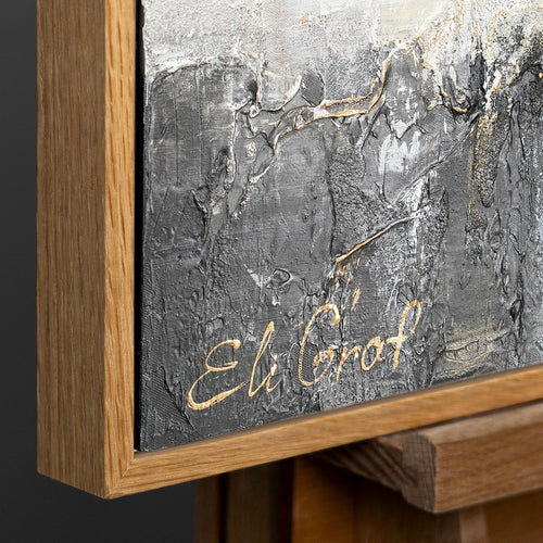 Rahmen aus natürlichem Holz – Detail