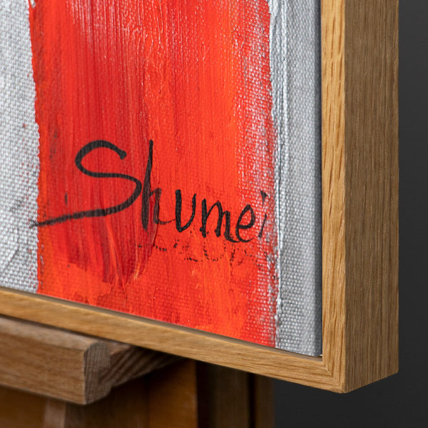 Rahmen aus natürlichem Holz – Detail