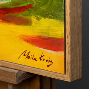 Rahmen aus natürlichem Holz – Detail