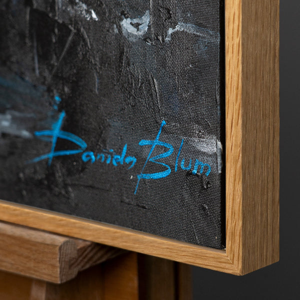 Rahmen aus natürlichem Holz – Detail