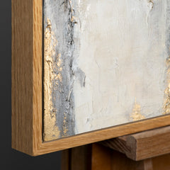 Rahmen aus natürlichem Holz – Detail