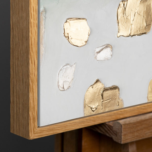 Rahmen aus natürlichem Holz – Detail