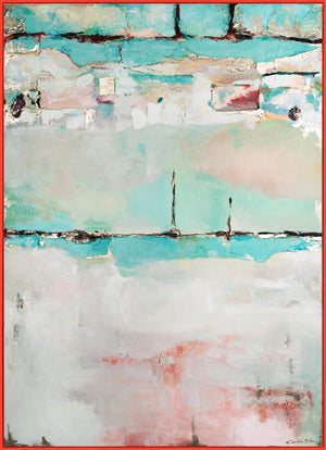 Künstlerische Acrylmalerei Struktur Deko