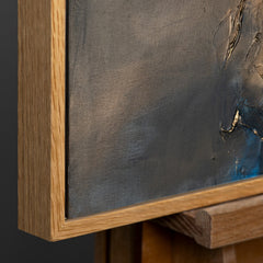 Rahmen aus natürlichem Holz – Detail