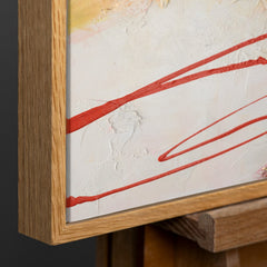Rahmen aus natürlichem Holz – Detail