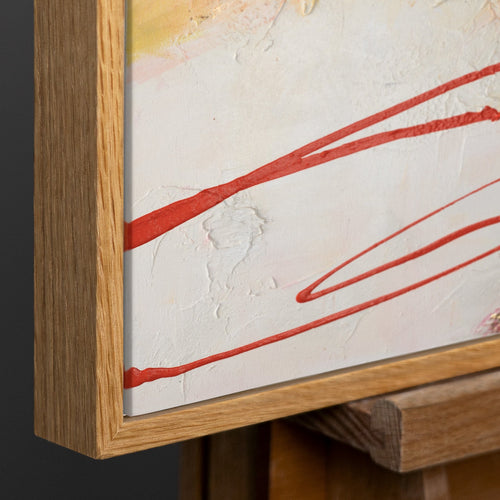 Rahmen aus natürlichem Holz – Detail