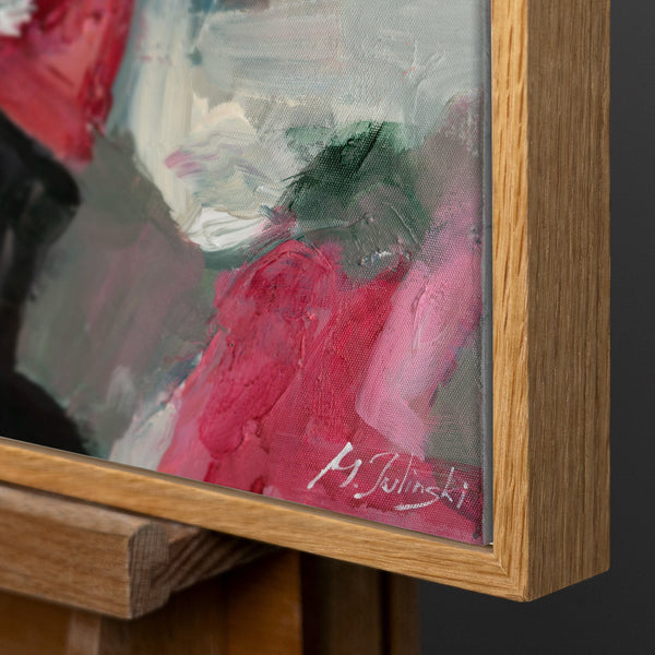 Rahmen aus natürlichem Holz – Detail