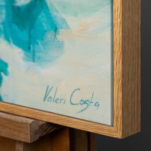 Rahmen aus natürlichem Holz – Detail