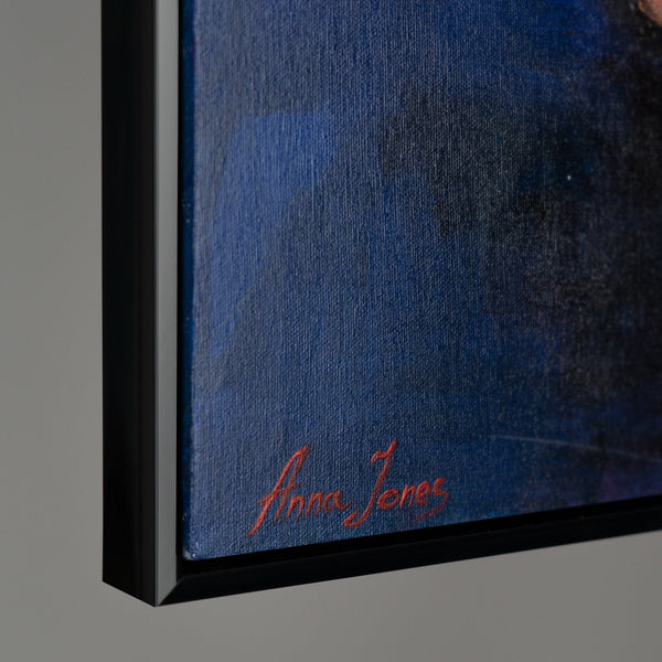 Struktur Acrylkunst Leinwand mit Rahmen