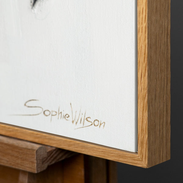 Rahmen aus natürlichem Holz – Detail