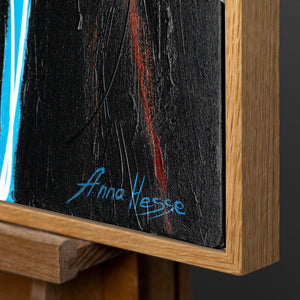 Rahmen aus natürlichem Holz – Detail