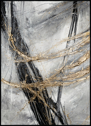 Künstlerische Acrylmalerei Struktur Deko