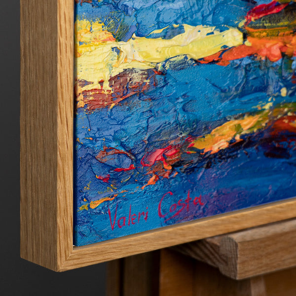 Rahmen aus natürlichem Holz – Detail