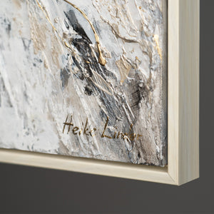 Gemälde malen abstrakt Schmetterling mit Rahmen Goldene Flügel Leinwandbilder Wohnzimmer