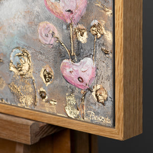 Rahmen aus natürlichem Holz – Detail