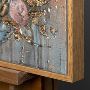 Rahmen aus natürlichem Holz – Detail