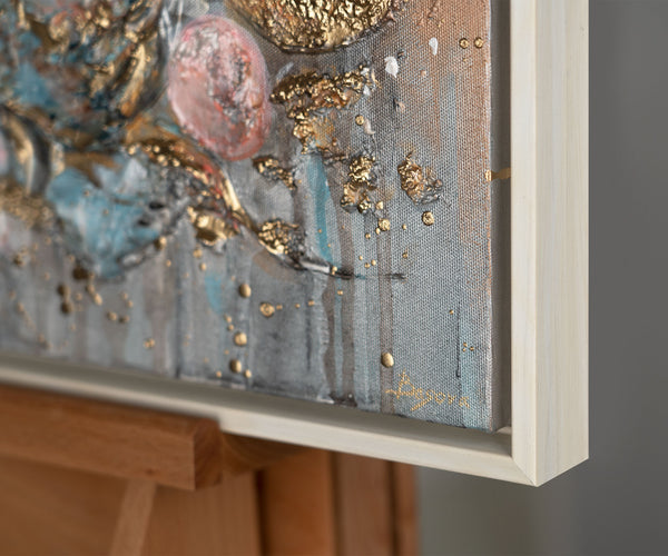 Wandbild Acryl Struktur Kunst Modern