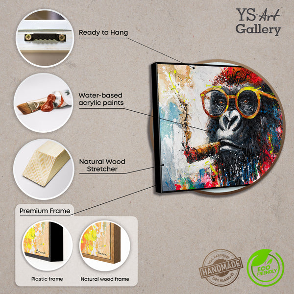 Produktdetails Acrylbild – beste Farben und Holzrahmen