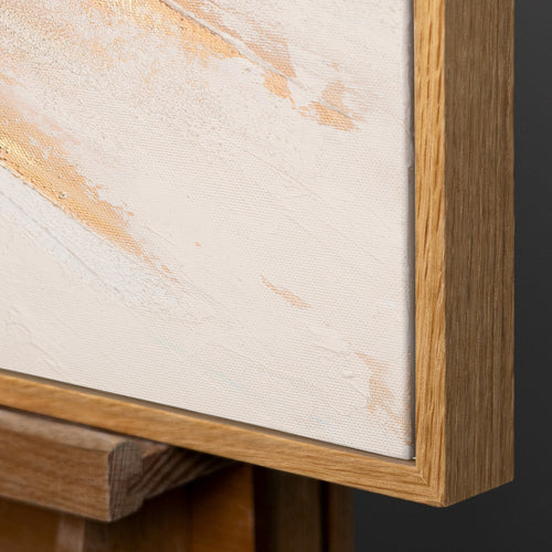 Rahmen aus natürlichem Holz – Detail