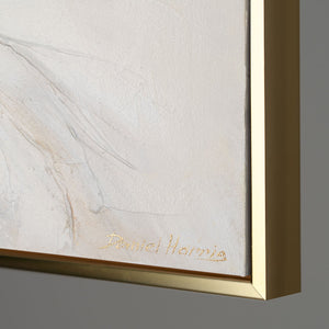 Handgeschilderd acrylschilderij met paarden op canvas – abstracte wanddecoratie "Motion Energy"