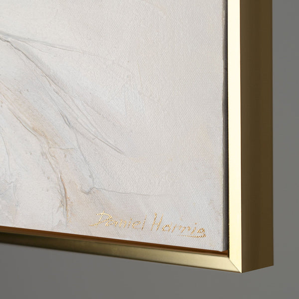 Handgeschilderd acrylschilderij met paarden op canvas – abstracte wanddecoratie "Motion Energy"