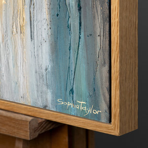 Rahmen aus natürlichem Holz – Detail