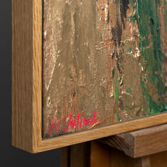 Rahmen aus natürlichem Holz – Detail
