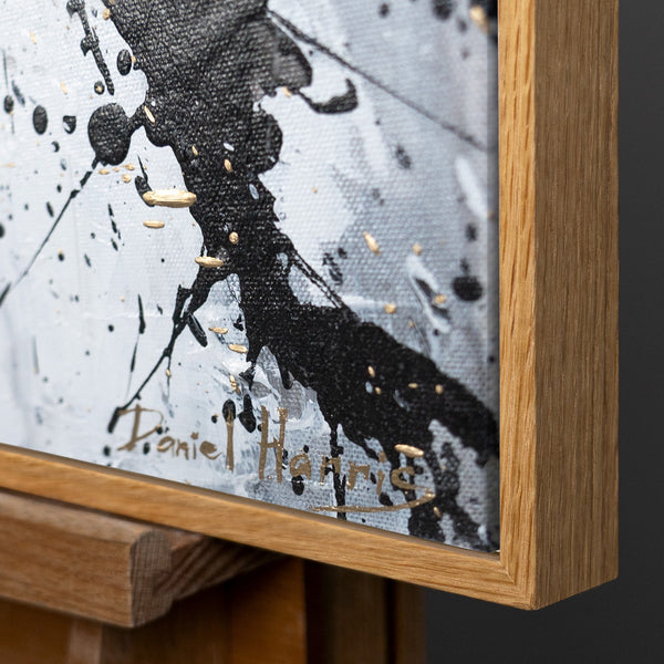 Rahmen aus natürlichem Holz – Detail