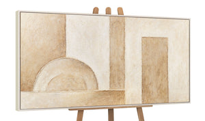 Leinwandbild mit geometrischem Design