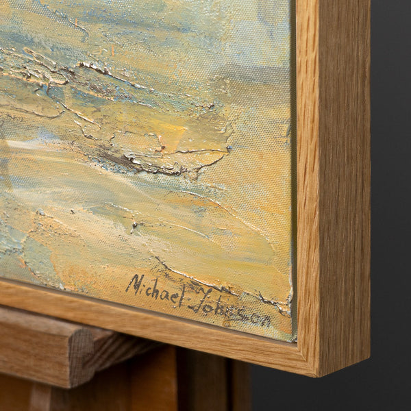 Rahmen aus natürlichem Holz – Detail