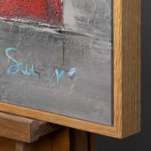 Abstract schilderij op canvas – Handgeschilderd 'Abstraktion'