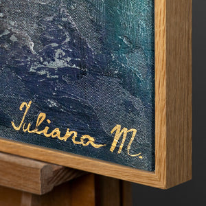 Handgeschilderde Abstracte Schilderijen op Doek "Fragmenten"