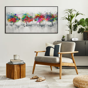 wanddeko wohnzimmer