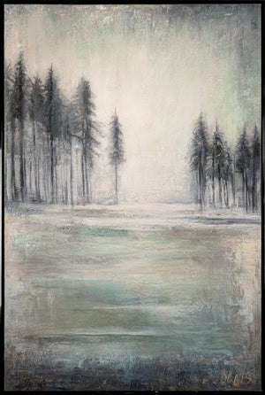 Moderne Wanddeko handgemalt