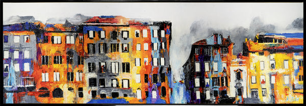 Kunstwerk mit Struktur Effekt