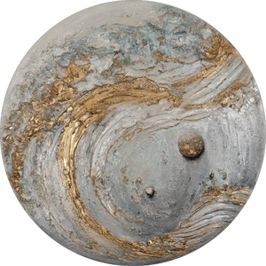 Uniek handgeschilderd schilderij, abstracte acrylkunst