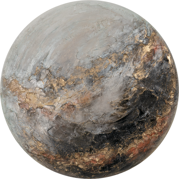 Een ronde acrylplaneet voor moderne interieurs – "Enigma"