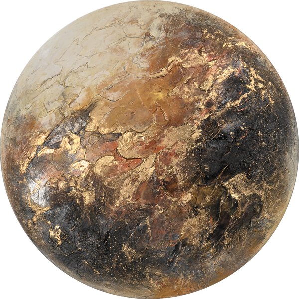 Acryl kunstwerk in planetenvorm voor moderne wanddecoratie – "Venus"