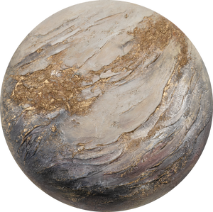 Handgeschilderde abstracte kunst voor stijlvolle kantoren en woonkamers – "Iridium"