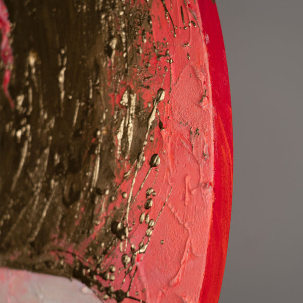 Kunstwerk met luxe gouden texturen "Golden Radiance"