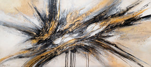 Künstlerische Acrylmalerei Struktur Deko