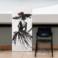 abstrakte kunst, bilder wohnzimmer, moderne bilder schwarz weiß