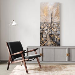 Acrylbilder Leinwand Kathedrale Bild an der Wand